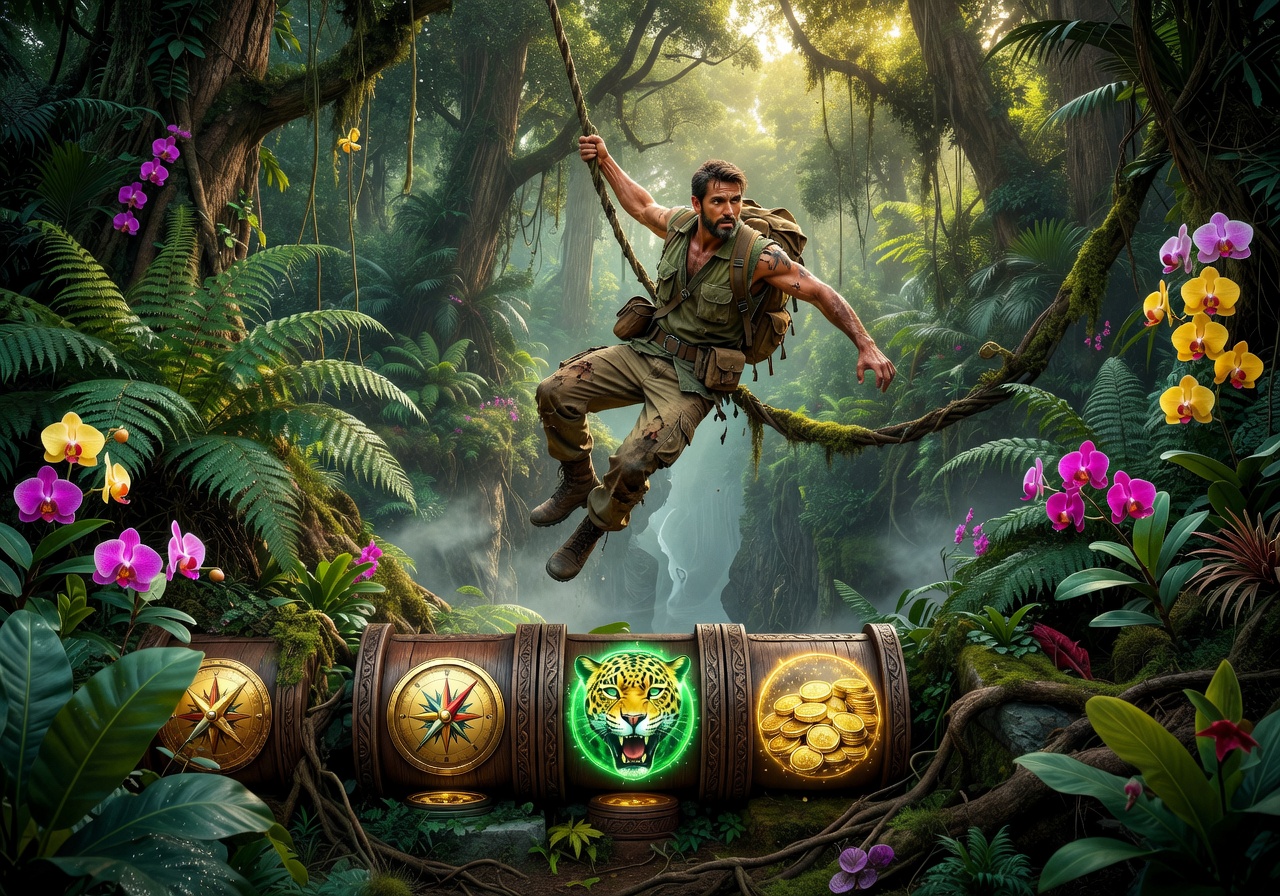 Adventurer slot jungle exploration game